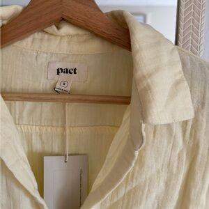 BNWT Pact Organic Cotton tunic/cover up